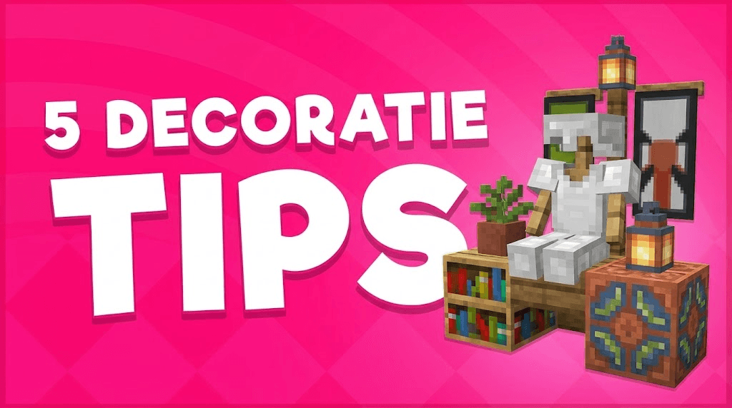 5 Decoratie tips en ideeën