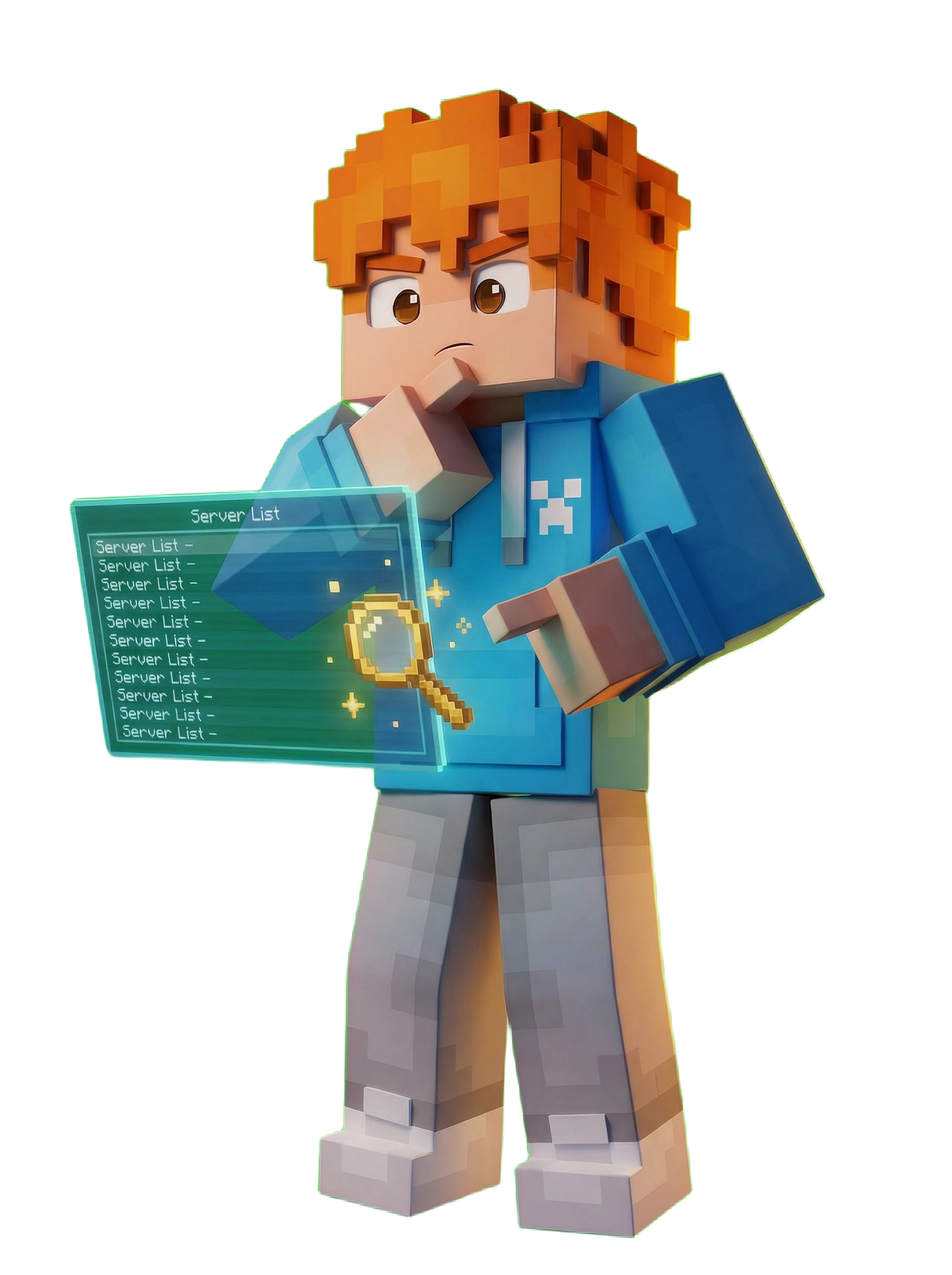 Stap 2: Kies een Minecraft server uit de serverlijst