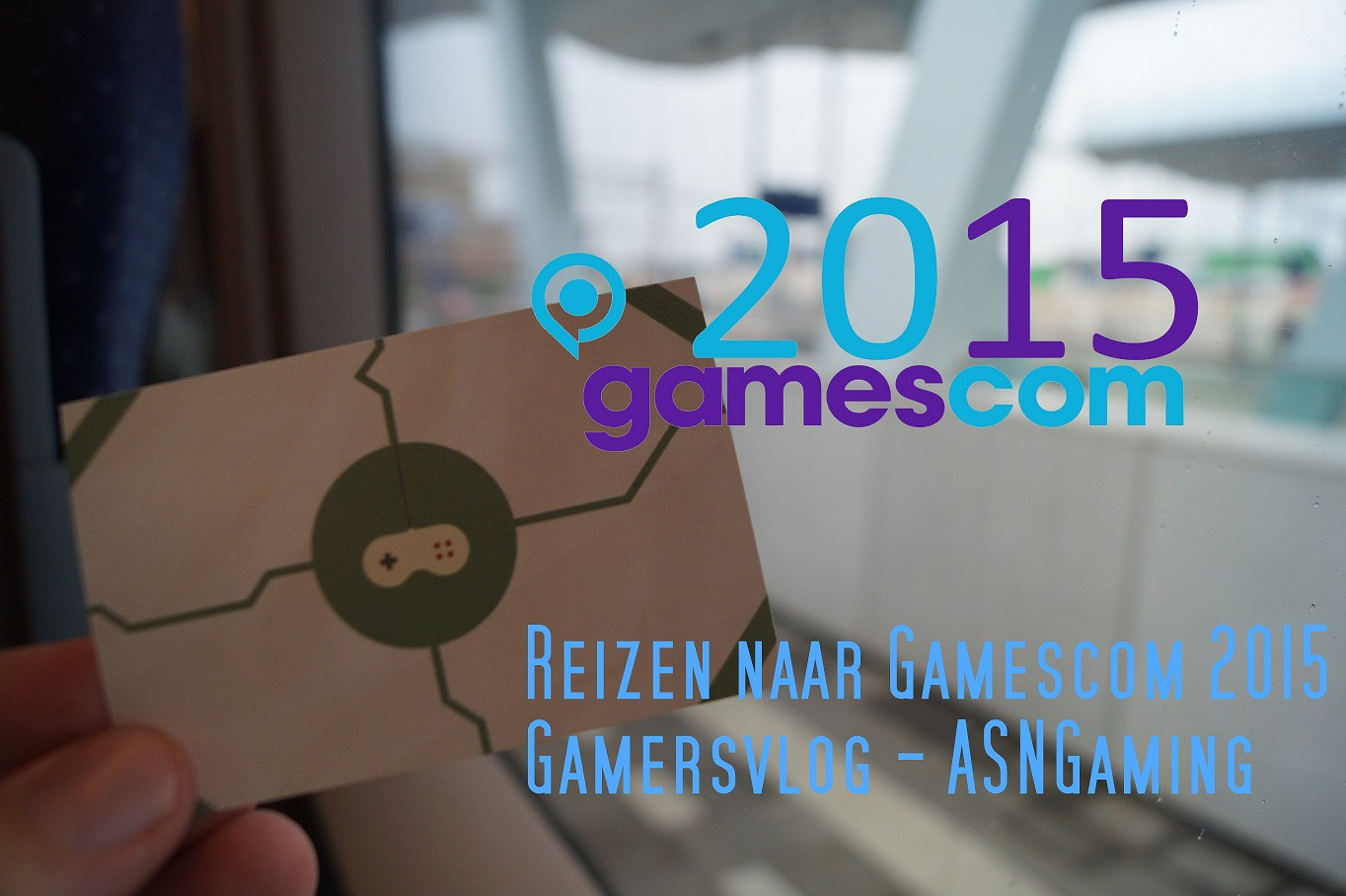Reizen naar Gamescom 2015 (Vlog ASNGaming)