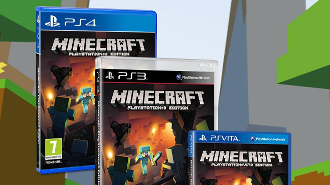 Minecraft eindelijk ook voor Xbox One, PS4 en Vita