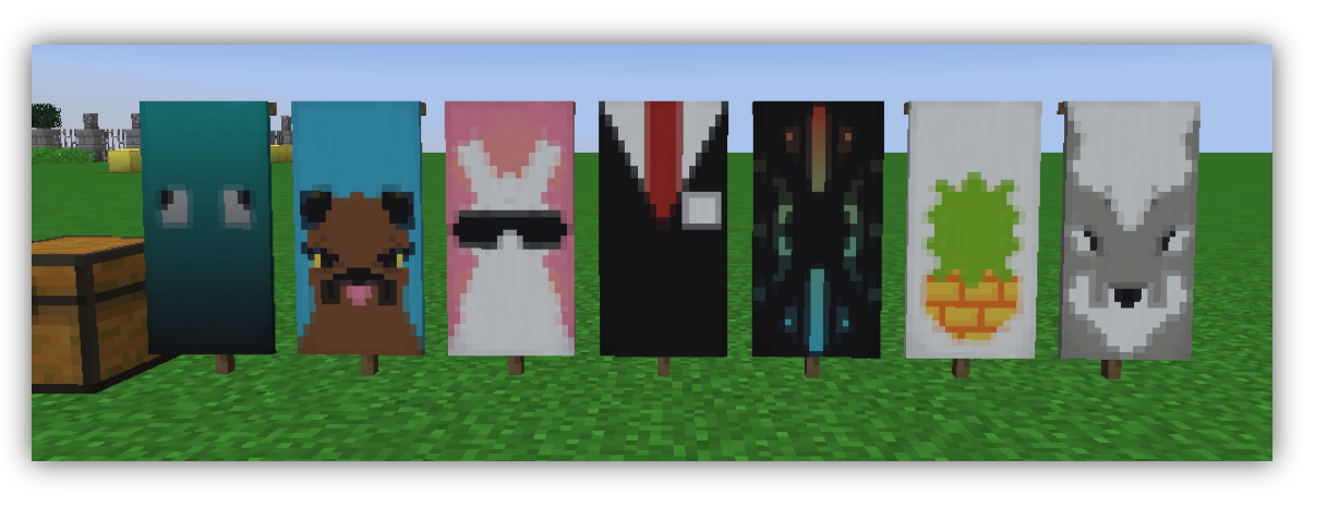 Hedendaags Hoe maak je toffe figuren op banners? - Nederlands Minecraft Nieuws YA-82