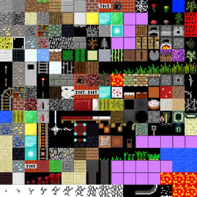 Minecraft verandert block textures
