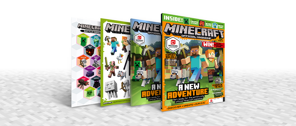 Officieel Minecraft magazine op komst